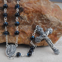 Glass beads rosary